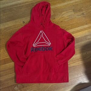 Reebok Men's Bold Red Hoodie